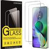 Coiwxmoi Vetro Temperato per Motorola Moto G54 5G/Moto G64 5G Pellicola Protettiva 2 Pezz