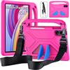 Custodia per Xiaomi Redmi Pad Pro 12.1 Pollici 2024 Magenta Leggera Antiurto
