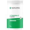 NOVOMA Vitamina C Polvere Pura 1 kg, 1000mg Vitamina C per dose, Acido Ascorbico