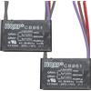 HQRP 2-Pack HQRP Soffitto Ventola Condensatore Motore CBB61 4.5uf+6uf+8uf 5-Wire