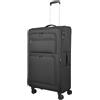 Travelite Valigia CUBIS taglia L 83 cm 118-130 litri trolley con lucchetto | Valigia morbida con 4 ruote doppie e piega di espansione, molto spazio per viaggi lunghi, 3,4 kg, 46 x 83 x 29-34 cm