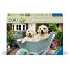 Ravensburger 12001368 Golden Retriever Anziani, con 200 Pezzi Extra Grip, Grande