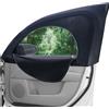 ShadeTech 2 Tendine Auto con Zip Rete Antizanzare Parasole UV Privacy Finestrini Laterali