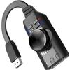 Scheda audio USB esterna con audio virtuale 7.1 per console di