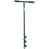 RIBIMEX Trivella Manuale con Manico Antiscivolo Per Pali Giardino Spiaggia - PRTARMAN150