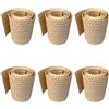 Workinghouse Rotolo Frangivisto in Polyrattan per Recinzione Esterna - Strisce Resistenti all