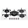 Whirlpool Piano cottura gas 5 zone Goa 7523 Wh Bianco (75cm)