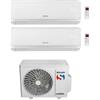 SINCLAIR - Climatizzatore DUAL SPLIT 9000+12000 9+12 Btu WiFi Classe A++ SKY MZ-