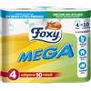 Foxy Mega 4 Rotoloni Igienica Made In Italy