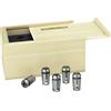 PROXXON Set Collet Fresatrice 2,4-5mm 5pz Proxxon pf/ff 230