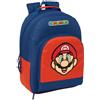 SAFTA Super Mario Bros Mamma Mia Regolabile Zaino 42cm Safta