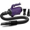 Shernbao Soffiatore per Cani 3.8HP Asciugacapelli per Uso Privato e Professionale