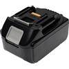 EXTENSILO Batteria sostituisce Makita BL1830, BL1820B, BL1820, BL1815, BL1815B 5Ah 18V