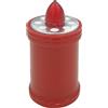 Velamp Lumino votivo a batteria con luce LED rossa intermittente - Durata 60 gio