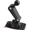 Mobilify Supporto Auto Portacellulare Universale con Snodo a Sfera 360° e Base Adesiva Cr