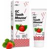 qc GC Tooth Mousse Fragola Crema Dentale Remineralizzante Denti Smalto Anticarie