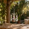 Acchiappasole di Cristallo Effetto Arcobaleno Ornamento a Lampadario Trasparente