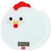 Legami - Bilancia da Cucina Digitale, Kitchen Scale, Tema Hen, 7 Unità di misura, pulsanti touch ON/TARE e UNIT, Max 5 kg