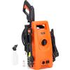 NAC NEW AMERICAN CONCEPT NAC Idropulitrice 1200W 100 bar - Mini Idropulitrice Compatta - Piccola Idropulitrice Portatile (5kg) - Pompa in alluminio 390 l/h con tubo da 5m, Auto-Stop per Auto & Giardino NEW AMERICAN CONCEPT