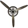 Orologio A Elica D'aereo, Orologio Da Parete A Elica D'aereo Fatto A