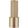 for di prolunga for nucleo valvola rubinetto ottone 24 denti 9,6 mm per