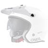 O'NEAL, Visiera Casco Volt Solid, Bianco Unisex Adulto