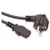 LogiLink CP090 Power Cord, Schuko-C13, schwarz, 1,80m