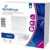 ‎MediaRange 5 custodie Mediarange per cd e dvd doppie a 2 posti con tray nero 10mm