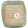 Deborah Milano - Fondotinta Compatto Demi Mat BIO Formula Pura Colore: Natural 2 - SPF 20, cruelty free vegano, senza fragranze, petrolati e siliconi