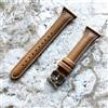 NICKSTON Fascia Slim In Pelle Marrone Chiaro Per Garmin E First Avenger -B22