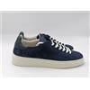 D.A.T.E. Scarpe sneakers uomo DATE D.A.T.E. Levante suede blu pelle