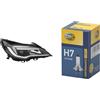 Hella 1EL 354 829-021 Alogeno-Faro principale ECE, per veicolo circolazione Dx, anteriore Dx 8GH 223 498-031 Lampadina, H7, 12V, 55W, Tipo zoccolo PX26d, Scatola, Quantità 1