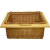 MONSTERSHOP Cestelli Estraibili in Vimini per Cucina Cassetti Organizzazione Credenza Cesto