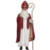 Boland 56840 - Costume di San Nicola, taglia L/XL, vestaglia e cappello, Babbo Natale, costume di carnevale