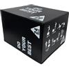 Box Pliometrico, Step-up Box Versatile, Antiscivolo, Attrezzo Portatile per