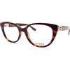 GUESS Occhiali da Lettura Marrone Havana Oro Donna Gatto Occhio Ready GU2908 053