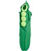 Costume da Pisello Morbido Travestimento Imbottito per Halloween, Adulti