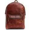 Parrys Leather World Zaino Vintage Marrone In Vera Pelle Di Capra Per Laptop Borsa Viaggio