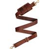 PARRYS LEATHER WORLD Originale pelle di Capra Ricambio Borsa Cinturino Regolabile Marrone Tracolla a