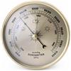 Barometro Analogico Rotondo Barometro da Parete Simboli Meteo per Casa, Ufficio