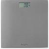 Salter Bilancia pesapersone digitale 180 kg, grigio acciaio inox | Accensione automatica, incrementi di 0,1 kg, display LCD chiaro, piattaforma 30 x 30 cm, compatta per il bagno, senza app