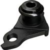 Gancio Supporto Deragliatore Alluminio Nero per Telaio Bici per udh e Per Sram