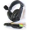 Cuffie Gaming Cablate per costruzione ABS per PC Portatile e Console Uso