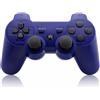 Controller Compatibile Wireless Per Sony PlayStation 3 DualShock 3 PS3 Blu