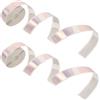 2 Rolls Carta Per Etichette Termiche Stampante Decorative Mini Termica