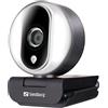SANDBERG Streamer USB Webcam Pro - Web-Camera - Nero - 2 MP - 1920 x 1080 - 720