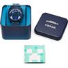 Fossile Orologio FOSSIL Minecraft Dungeons II Quartz Chronograph 44mm Blu LE1253 JDM