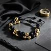Bracciale Yoga Magnetico Regolabile Pietra Naturale per perline 35,7g Leggero