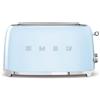 Smeg Tostapane 1500W 50 STYLE 4x2 Azzurro TSF02PBEU