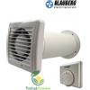 Blauberg Kit aspirazione aria Blauberg bagno cucina termostato silenzioso ventilazione